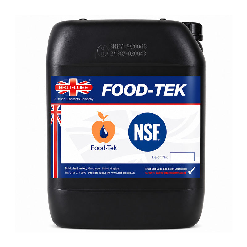 Brit-Lube Food-Tek HD Gear Oil 100 10 Litre - Allow 2-3 Days