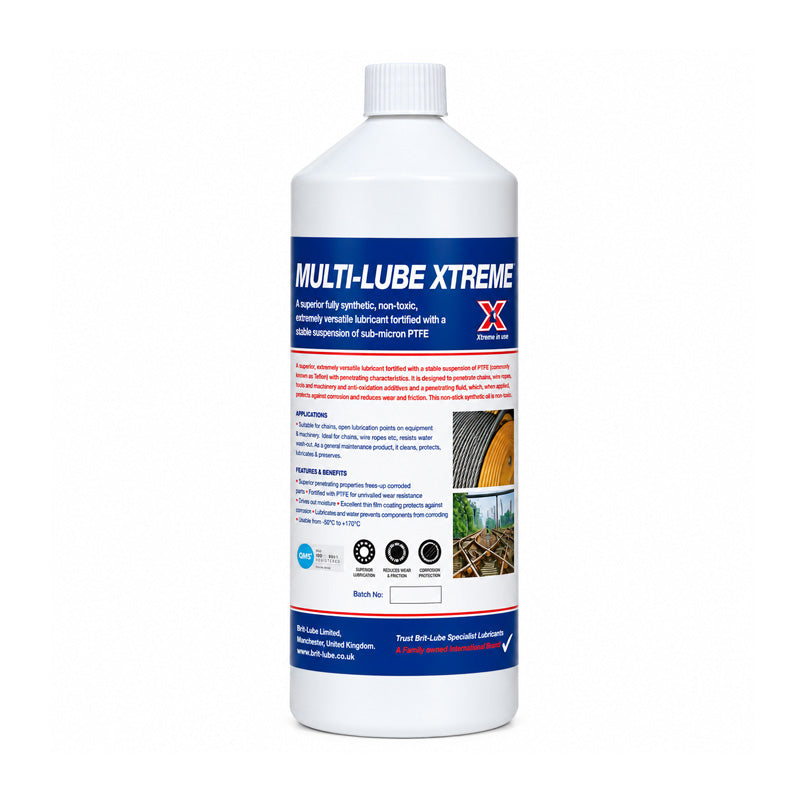 Brit-Lube Indu-Tek Multi-Lube Extreme 1000 Litre - Allow 2-3 Days