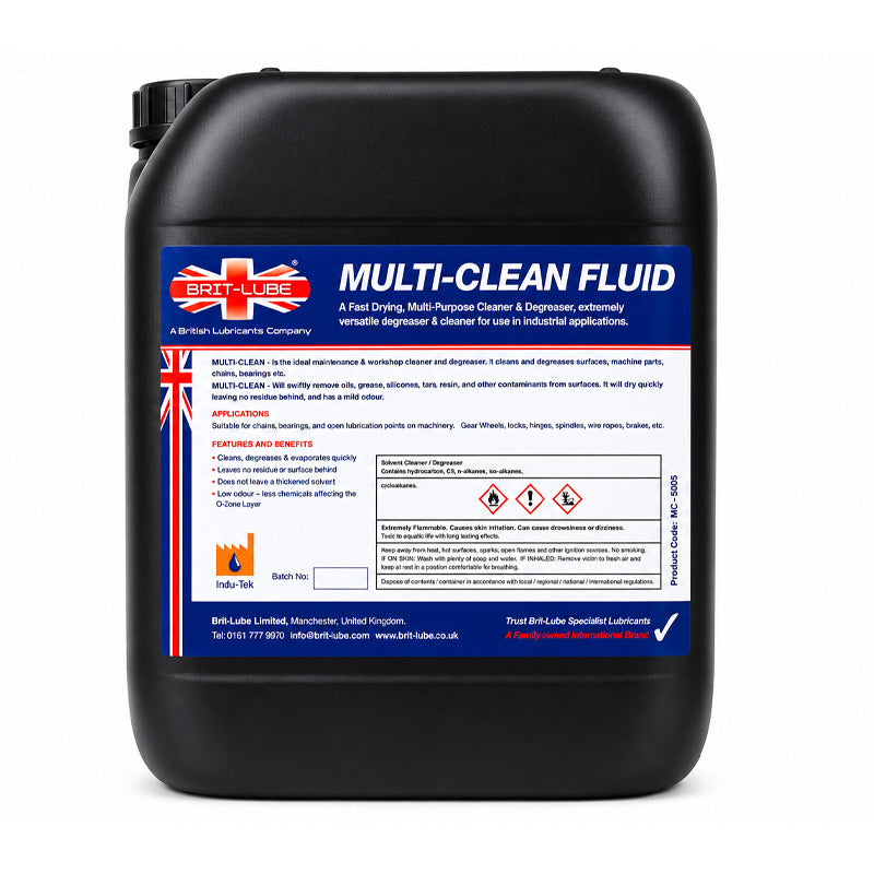 Brit-Lube Multi-Clean Fluid 300 Litre - Allow 2-3 Days