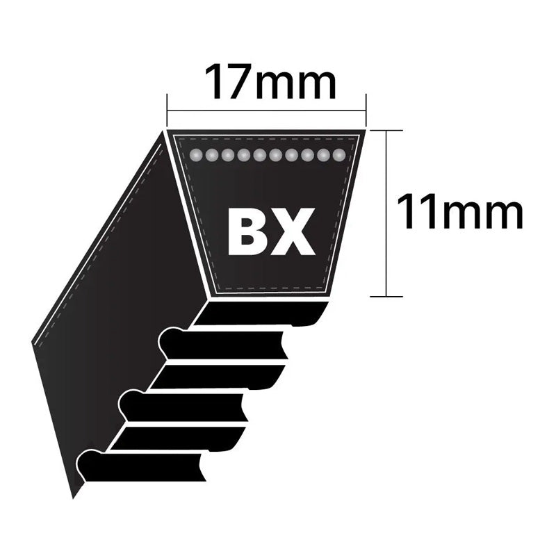Major Brand BX87 BX-Section Cogged V-Belt