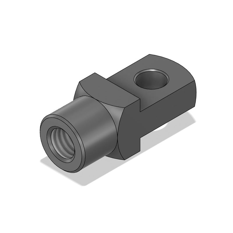 Chiavette AG14FGLHSS Left Hand Female Stainless Steel Clevis Mating Piece 14mm Bore M14x1.5 Thread - Allow 7-10 Days
