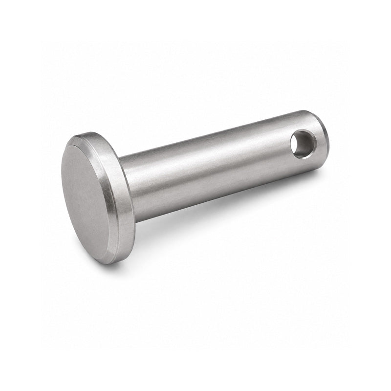 Metric Mild Steel Clevis Pin with Zinc Plated Finish 10x50mm