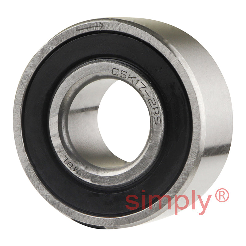 CSK172RS 17mm Sealed Sprag Clutch One Way Bearing Without Keyways 17x40x17mm
