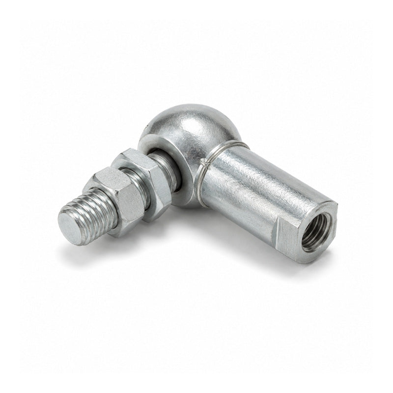 Durbal DCSL16 Left Hand Galvanised Steel Ball Joint with Safety Clip 16mm Ball Diameter M10 Thread - Allow 7-10 Days
