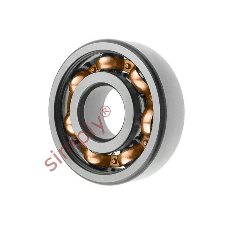 FAG 6332M/C4 Open Deep Groove Ball Bearing with Brass Cage 160x340x68mm