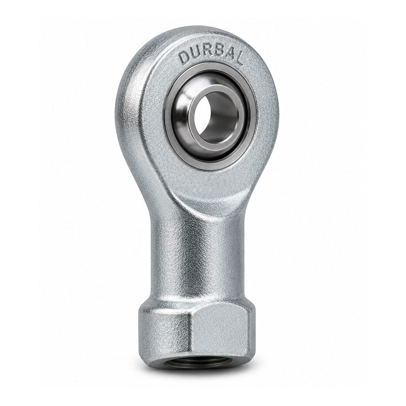 Durbal DPHS05 Maintenance Required Right Hand Metric Steel Female Rod End M5 Thread