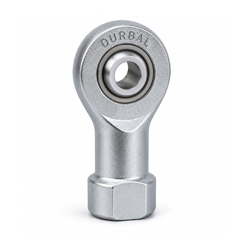 Durbal DSI22-T/K Maintenance Free Right Hand Metric Steel / PTFE Lined Female Rod End M22x1.5 Thread