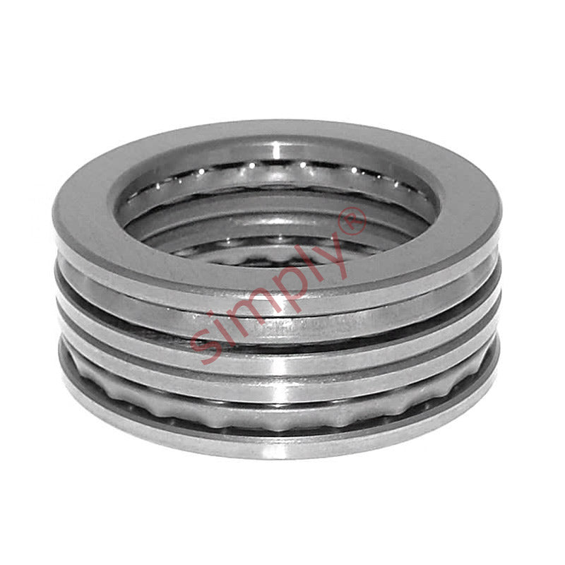 SKF 52209 Double Thrust Ball Bearing with Flat Seats 35x73x37mm