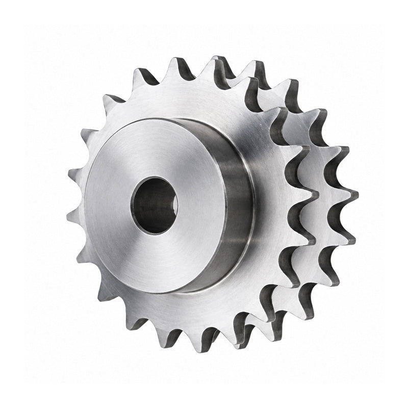 21 Tooth 10B Duplex Pilot Bore Sprocket for 5/8 inch Pitch Chain