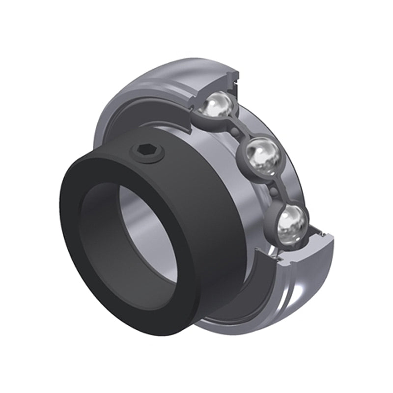 SNR ES209G1N Metric Flatback Grooved Spherical Outer Bearing Insert 45mm Bore 85mm Outside Diameter with Eccentric Collar - Allow 2-3 Days