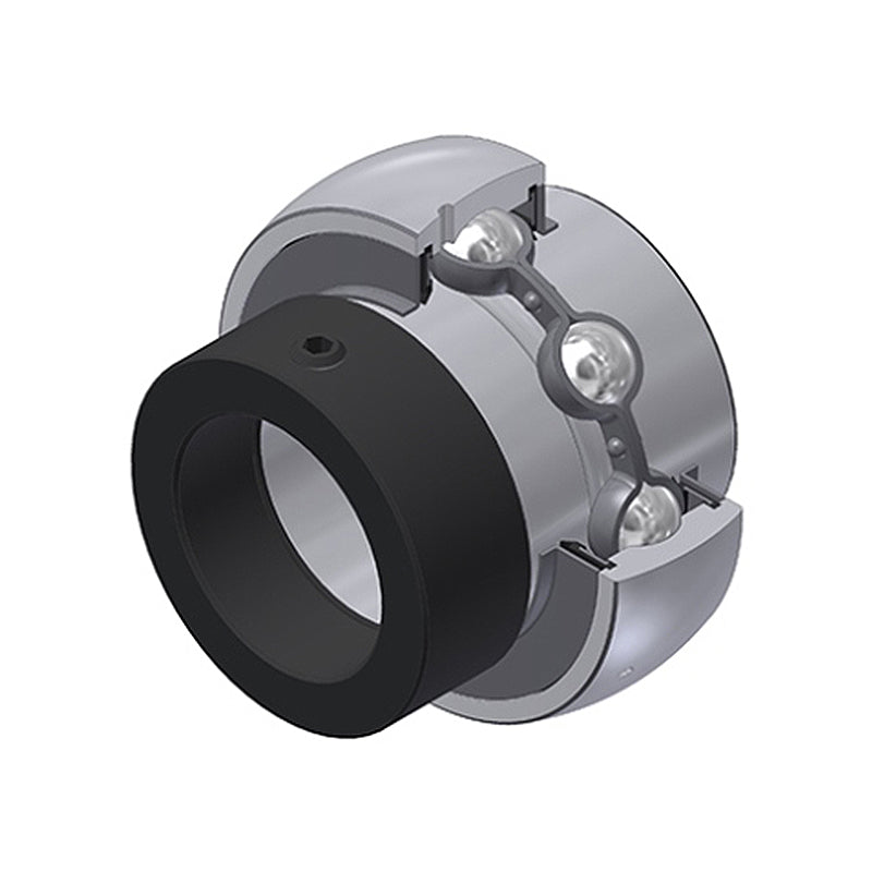 SNR EX305G2T04 Metric Full Width Spherical Outer Low Temp Bearing Insert 25mm Bore 62mm Outside Diameter with Eccentric Collar - Allow 2-3 Days