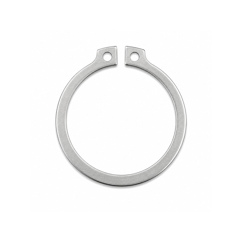 Stainless Steel External Circlip for 2.15 inch Shaft Diameter Un-Sprung Diameter 1.993 inch