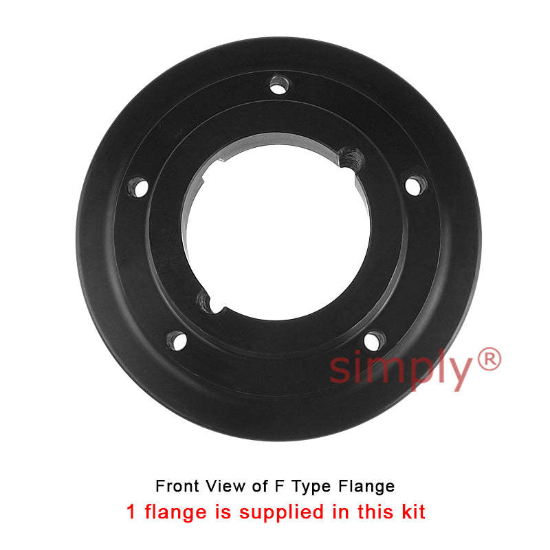 Major Brand F60H/F60F Inner/Outer Facing Taper Bores Type Tyre Drive Coupling Assembly with Fire Resistant Antistatic (F.R.A.S) Tyre