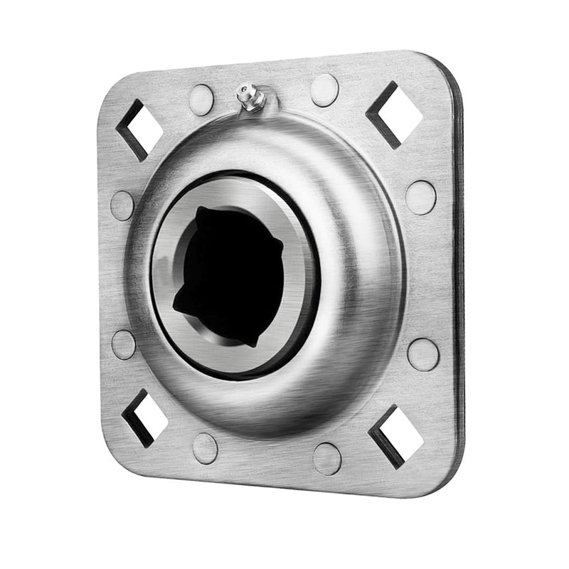 Major Brand FD209118SQ Seedbed Finisher Square Bore Relubricatable Flanged Disc with Bolt Slots 1.18x5x1.6845 inch