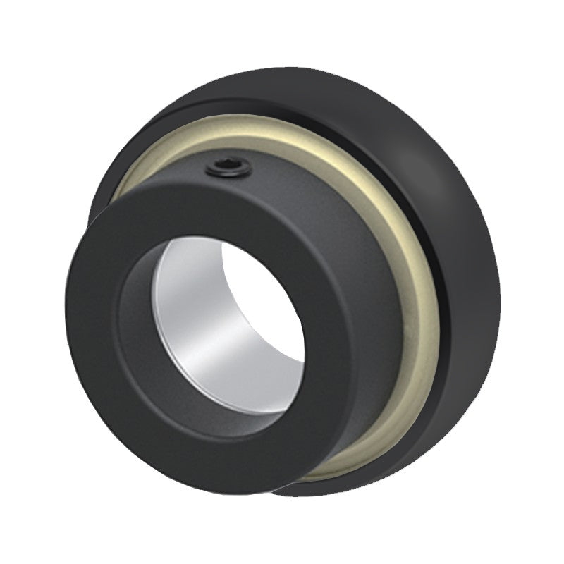 FK FJ-SBR202 Metric Precision Bearing Insert with Grub Screw Locking and Rubber Seating Ring  15mm Bore