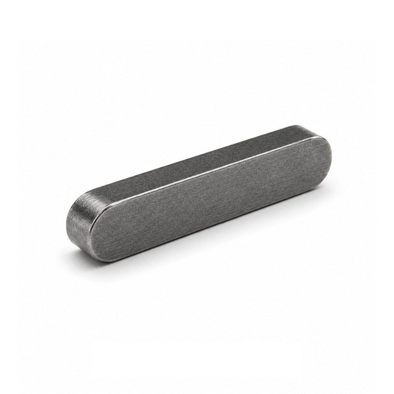 Metric Carbon Steel DIN6885 Feather Key with 2 Rounded Ends 16x10x160mm - Allow 2-3 Days