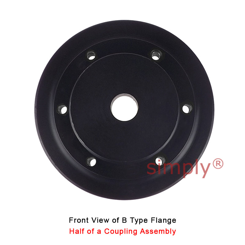 Major Brand F100B Drive Coupling Pilot Bore Max Bore 80mm