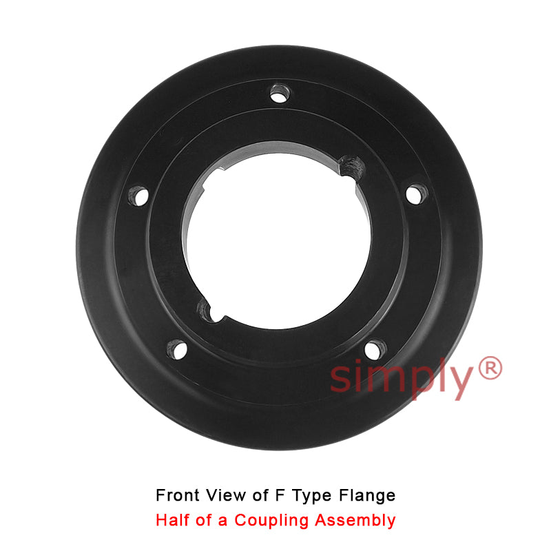 Major Brand F70F-MB Drive Coupling Inner Tapered Locking Bush Type Max Bush Bore 50mm / 2 inch