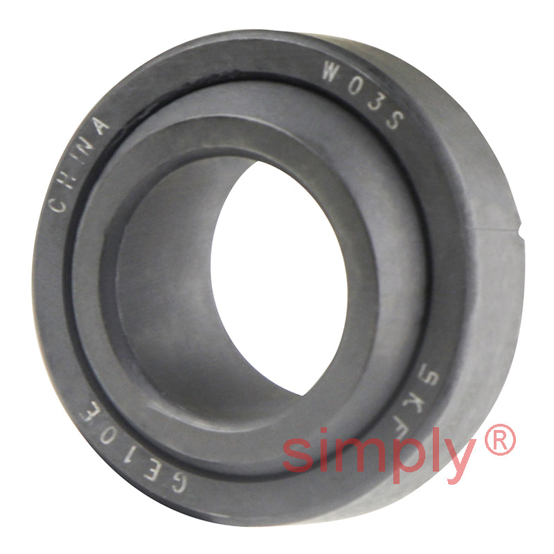 SKF GE10E Spherical Plain Bearing Steel / Steel 10x19x6x9mm