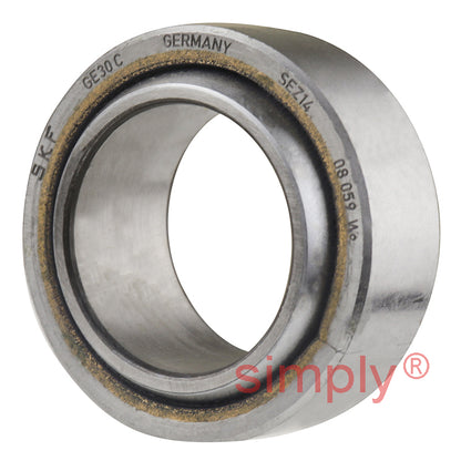 SKF GE30C Maintenance Free Spherical Plain Bearing Steel / Bronze 30x47x22x18mm