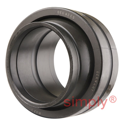 SKF GEG63ES Extended Inner Spherical Plain Bearing 63x95x63x36mm
