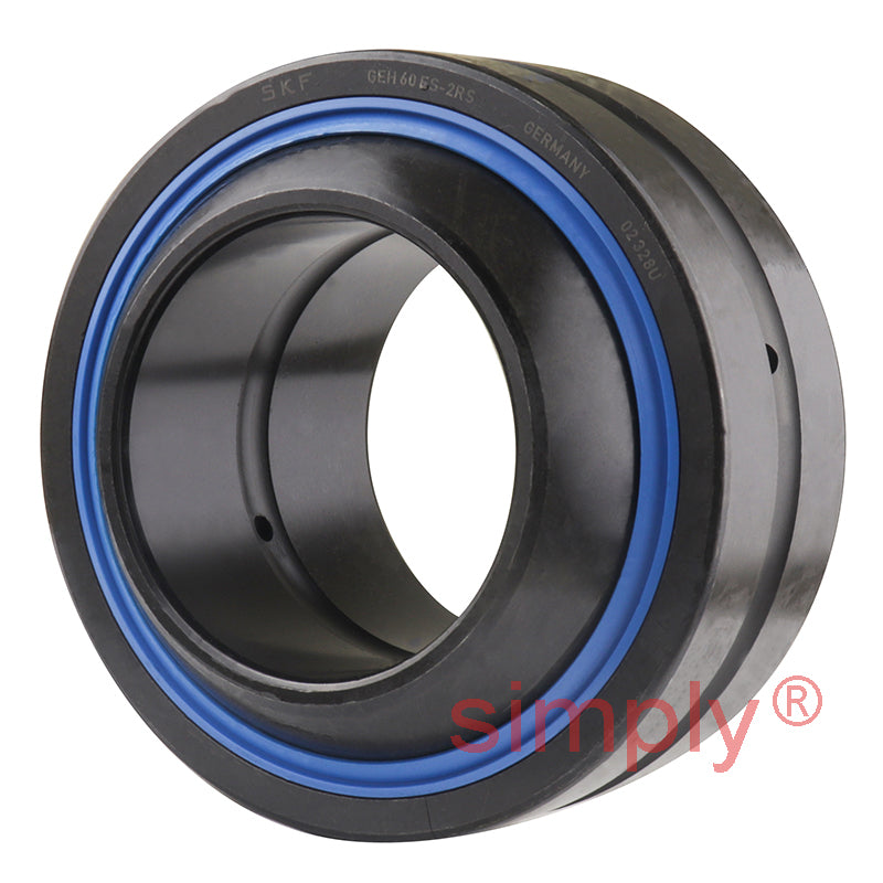 SKF GEH60ES2RS Sealed Spherical Plain Bearing 60x105x40x63mm