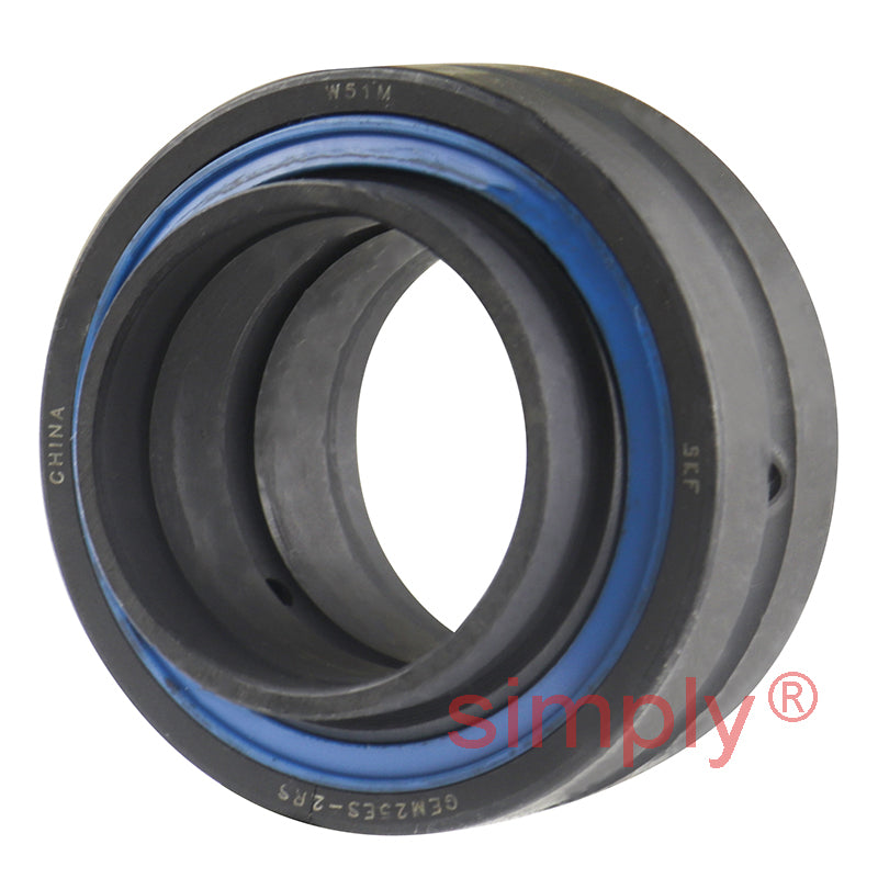 SKF GEM25ES2RS Extended Inner Spherical Plain Bearing 25x42x29x16mm