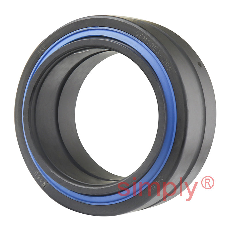 SKF GEM50ES2RS Extended Inner Spherical Plain Bearing 50x75x43x28mm