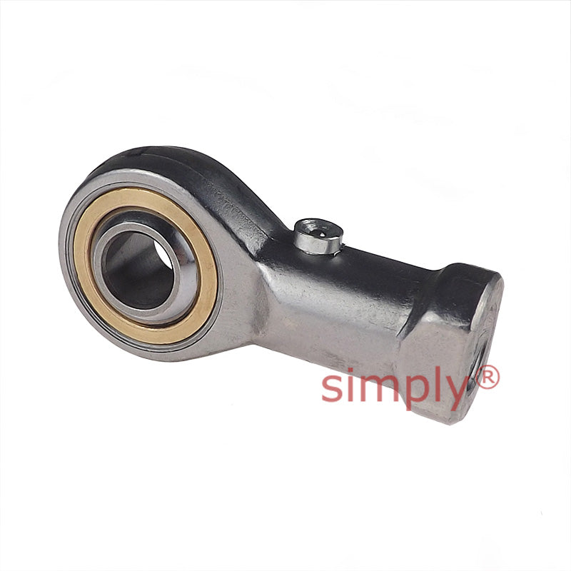 Fluro GIRS05 Right Hand Stainless Steel / Bronze Female Plain Rod End M5 Thread