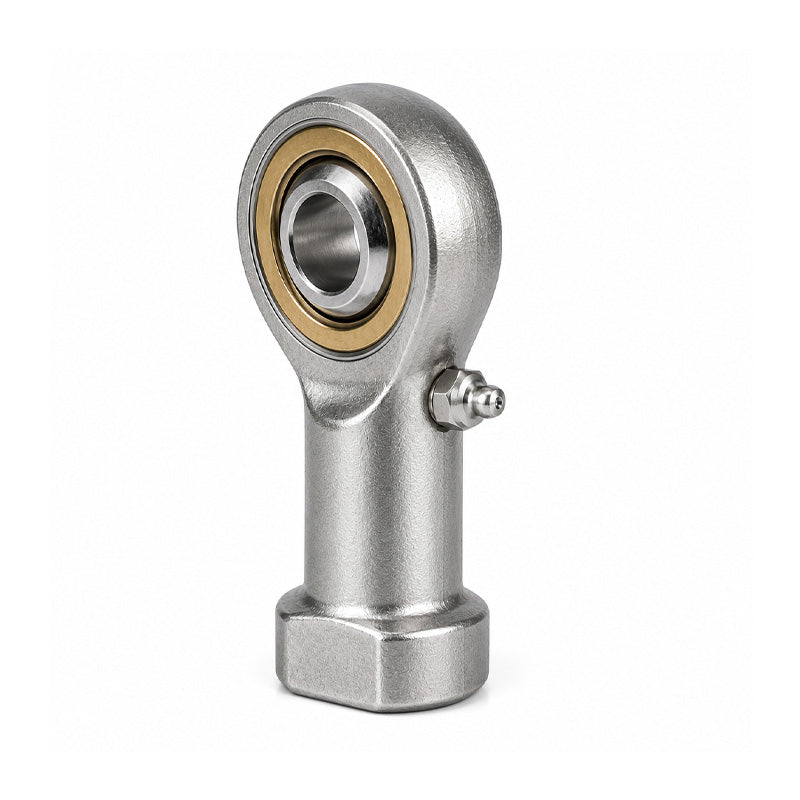 Fluro GIRS5BO Right Hand Stainless Steel / Bronze Lined Maintenance Free Studded Female Rod End M5 Thread