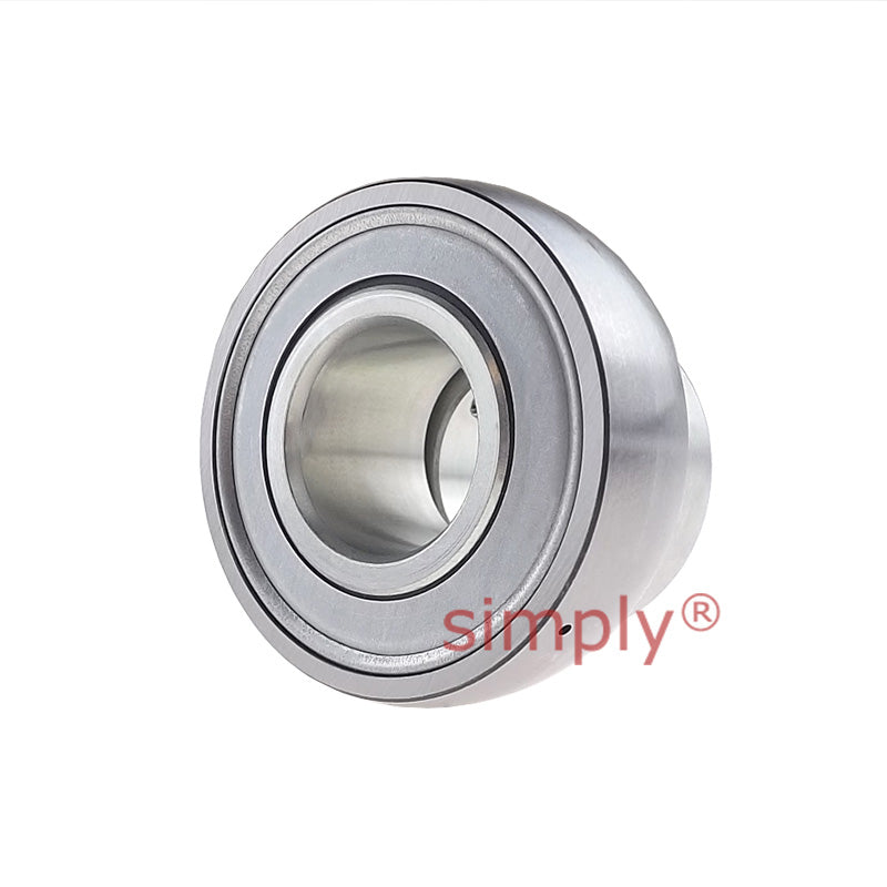 NKE GRAE50XLNPPB Metric Spherical Outer Bearing Insert with P Seals and Eccentric Collar 50x90x43.8mm