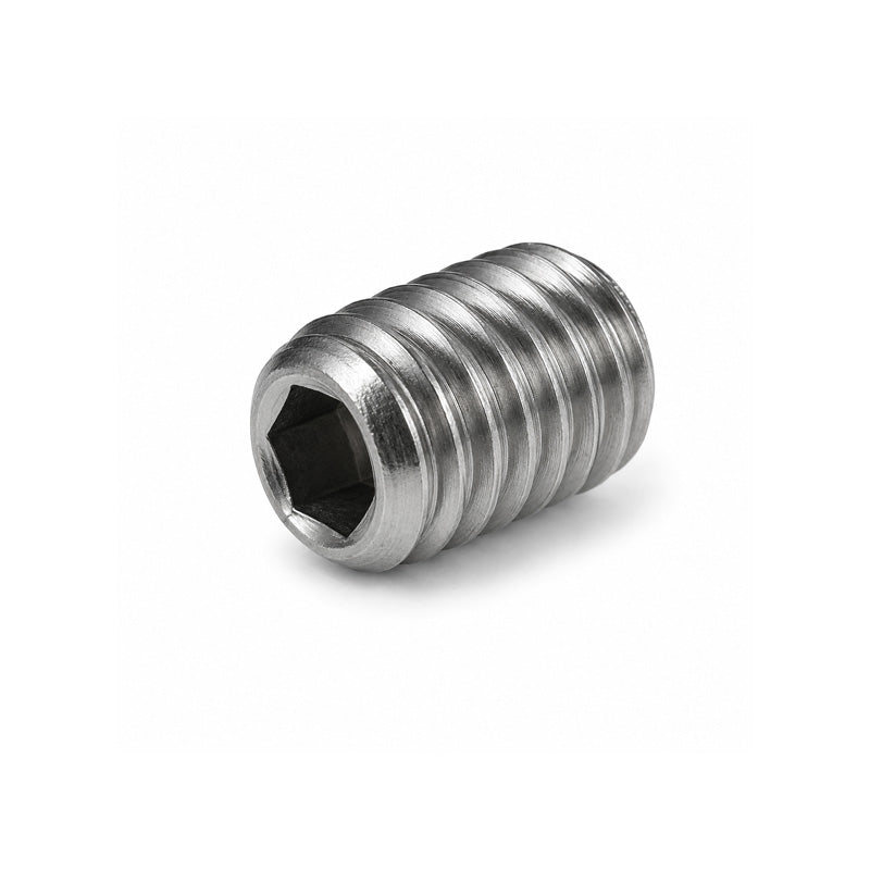 M5x35 Metric Steel Cup Point Grub Screw 35mm Length 0.8mm Pitch