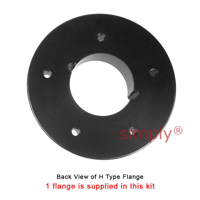 Major Brand F60H/F60F Inner/Outer Facing Taper Bores Type Tyre Drive Coupling Assembly with Fire Resistant Antistatic (F.R.A.S) Tyre