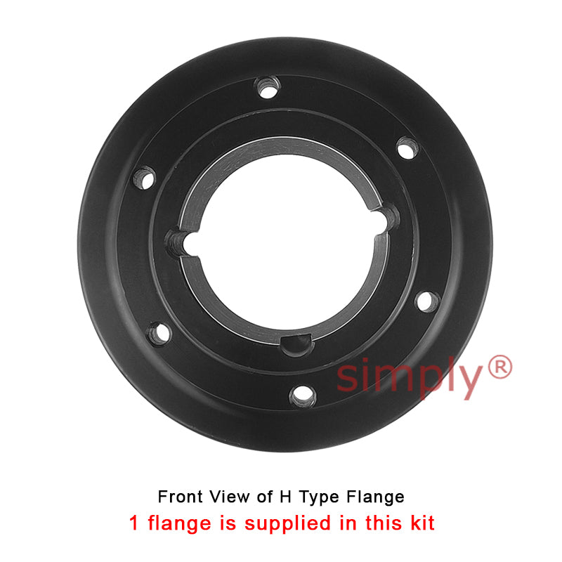 Major Brand F90H/F90F Inner/Outer Facing Taper Bores Type Tyre Drive Coupling Assembly with Fire Resistant Antistatic (F.R.A.S) Tyre