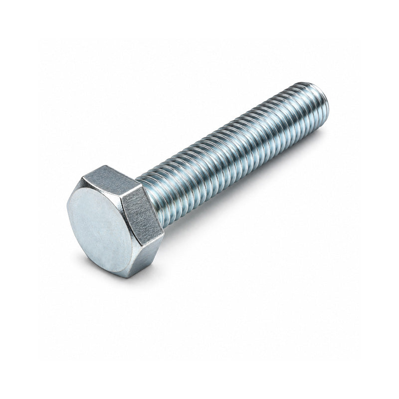 Unifix M22x80 Grade 8.8 Hexagon SetScrew DIN 933 with 2.5mm Pitch and Bright Zinc Plated Finish - Allow 2-3 Days