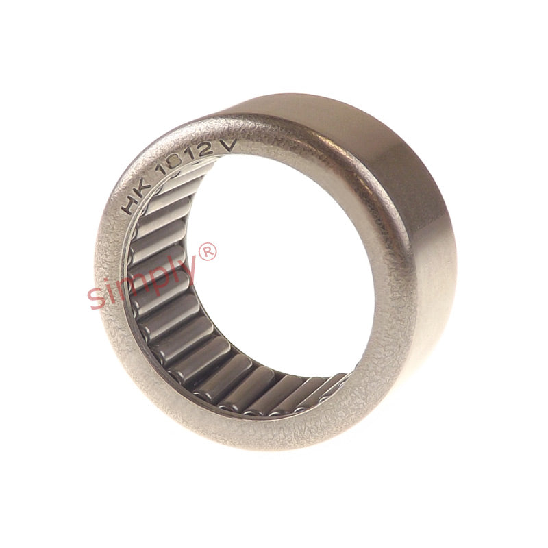 Major Brand HK1812V Drawn Cup Open End Type Full Complement Needle Roller Bearing 18x24x12mm