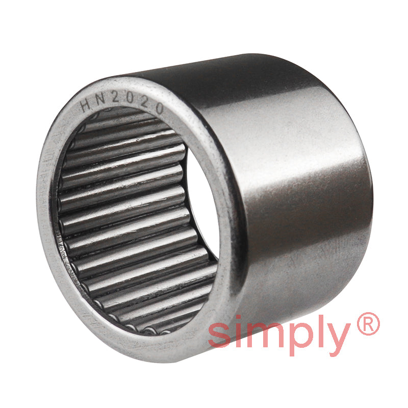 Budget HN2020 Open Ended Drawn Cup Type Full Complement Needle Roller Bearing 20x26x20mm