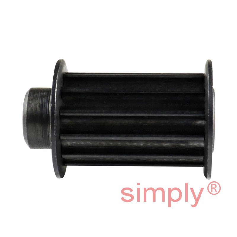 Drive-Flex P12-5M-25F - 5mm Pitch 12 Tooth Flanged HTD Type Steel Timing Pulley for 25mm Wide Belts