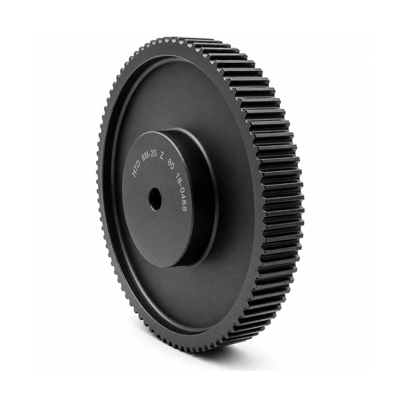 P96-L-075 - 3/8 inch Pitch 96 Tooth Pilot Bored Cast Iron Timing Pulley for 3/4 inch Wide Belts