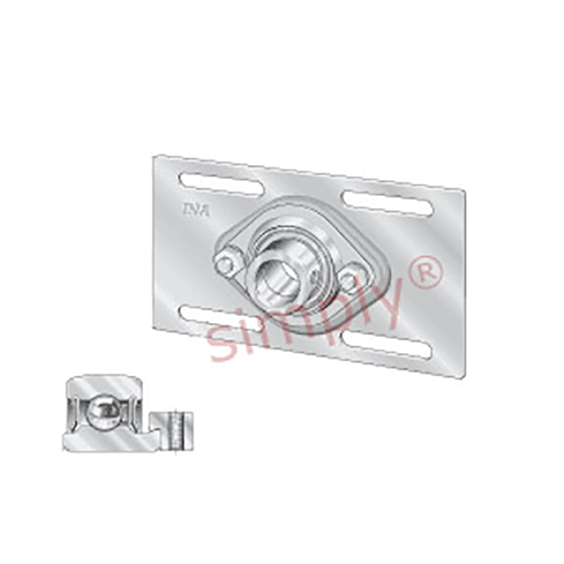 INA MSTU30XL Sheet Steel Take Up Unit with Eccentric Collar Insert 30mm Bore