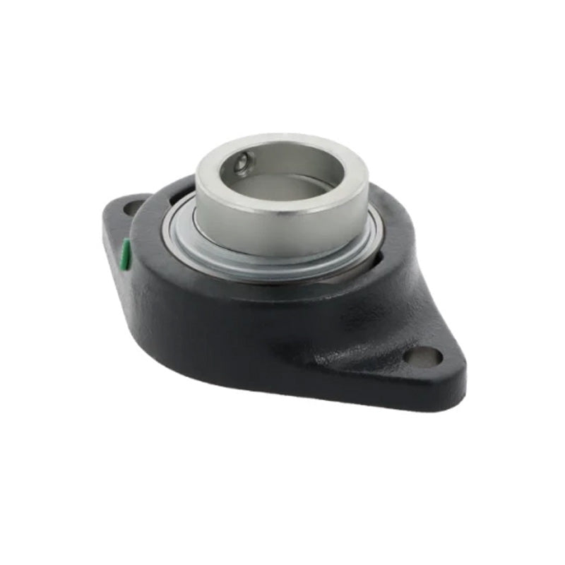INA RCJT5/8 Two Bolt Cast Iron Oval Housing with Eccentric Collar Insert 5/8 inch Bore