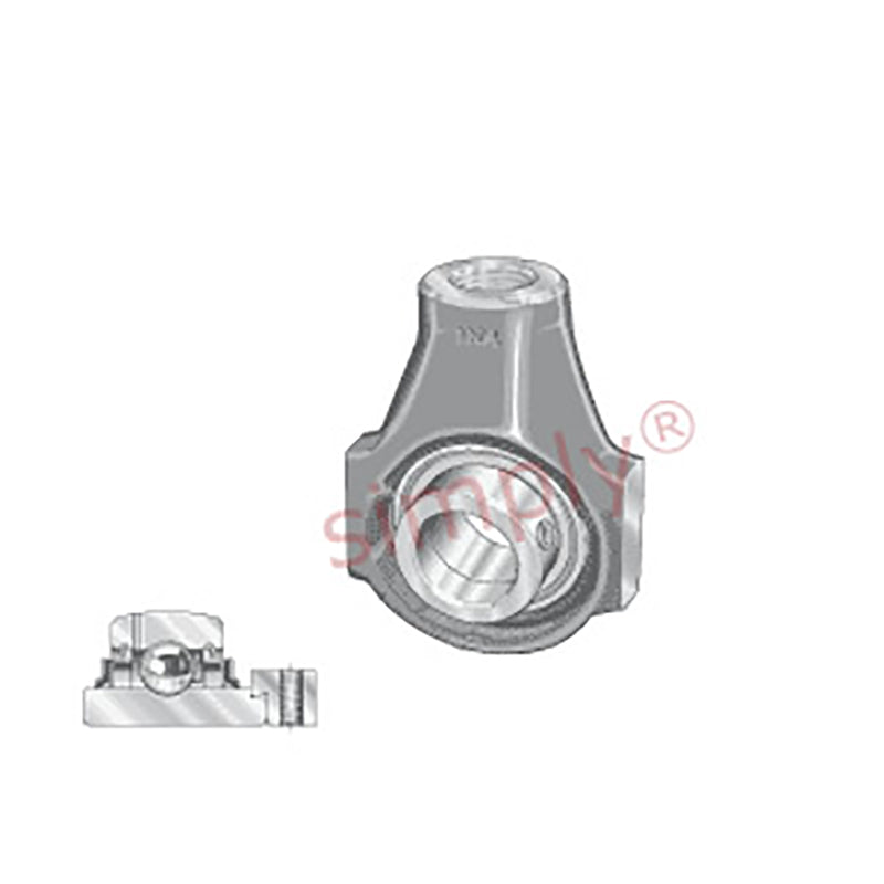 INA RHE50XL Cast Iron Take Up Unit with Eccentric Collar Insert 50mm Bore