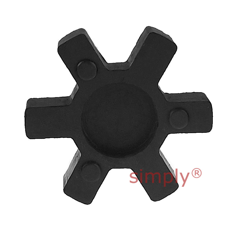 Major Brand L100B/L100B Pilot Bored Jaw Coupling Assembly Max Bore 35mm with Nitrile Rubber Insert