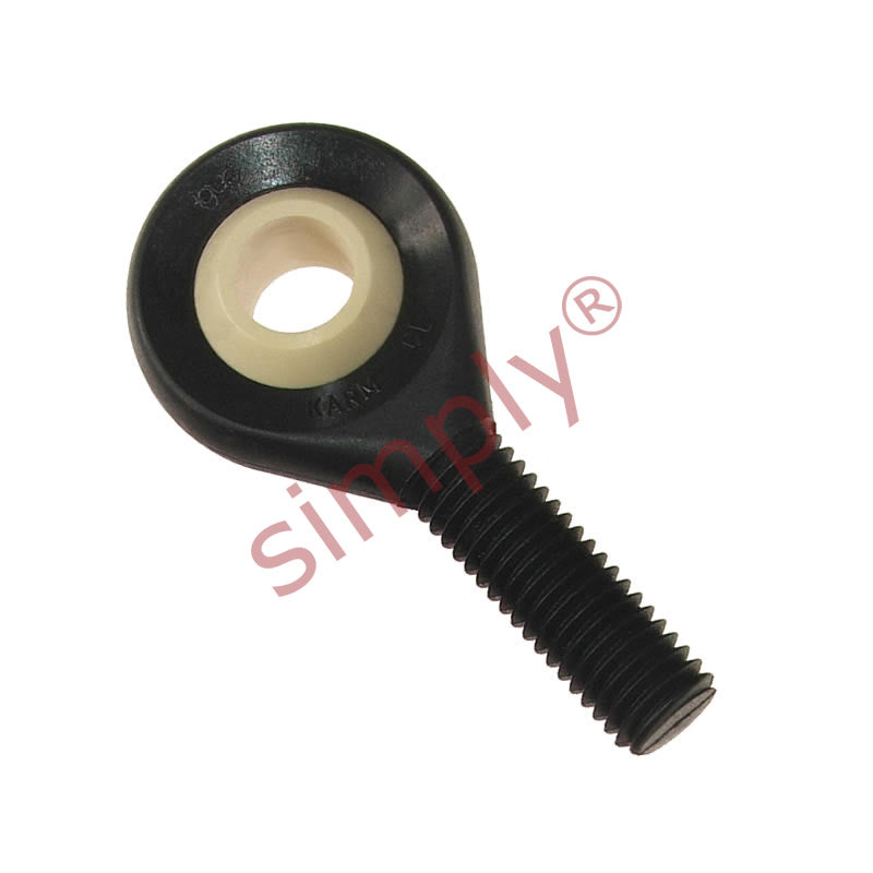 igubal KARM12CLJ Right Hand Male Plastic Rod End 12mm Bore M12 Thread 