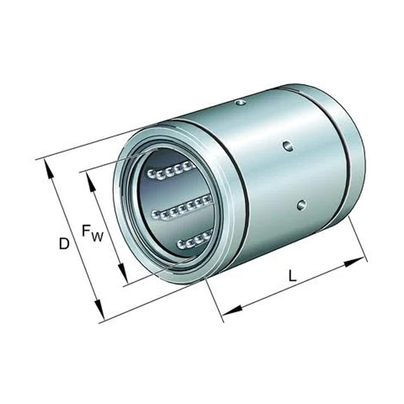 INA KB50-PP-RROC-AS Linear Ball Bearing 50x75x100mm - Allow 1-2 Days - Contact Us For Faster Delivery