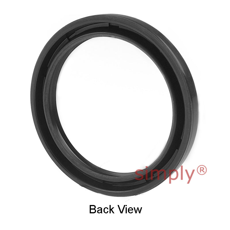 4.5x16x7mm Nitrile Rubber Single Lip Rotary Shaft Oil Seal Springless Design KC