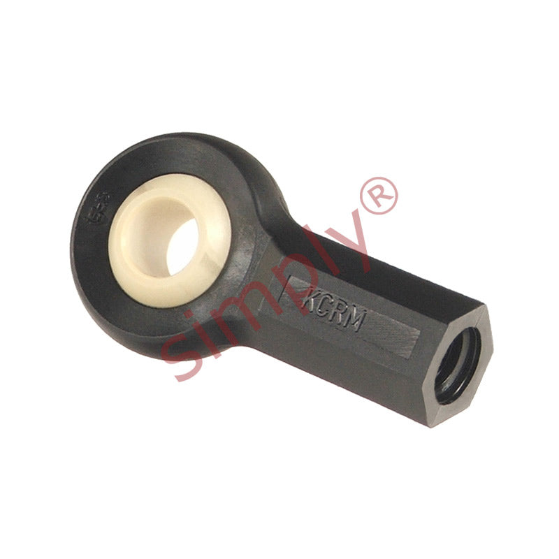 igubal KCLM10MH Left Hand Female Plastic Rod End 10mm Bore M10 Thread with Metal Insert