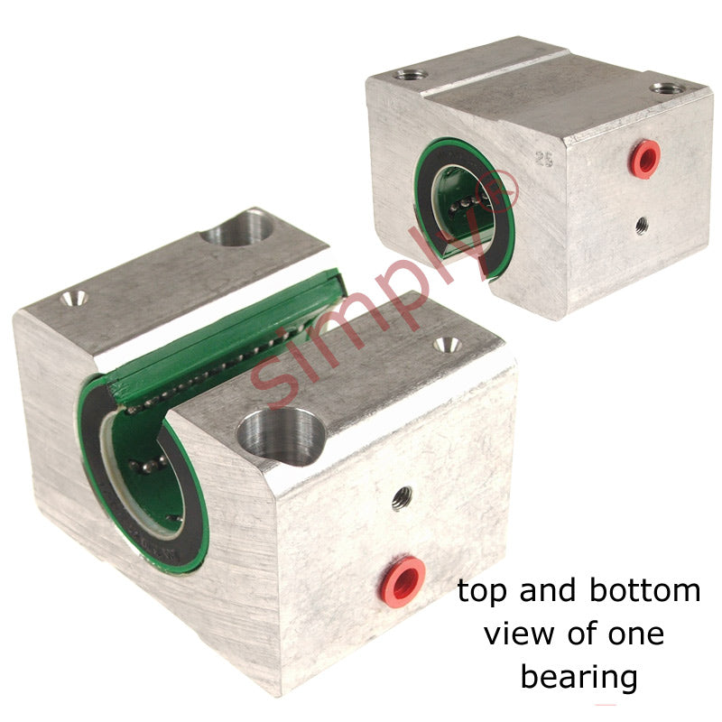 INA KGNO25CPPAS Open Type Linear Ball Bushing Bearing Block 25mm Bore - Allow 2-3 Days