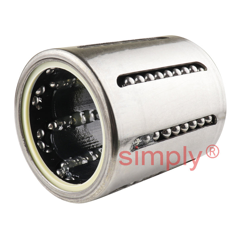 INA KH12PP Relubricatable Closed Linear Ball Bushing Sealed with Contact Seals 12x19x28mm