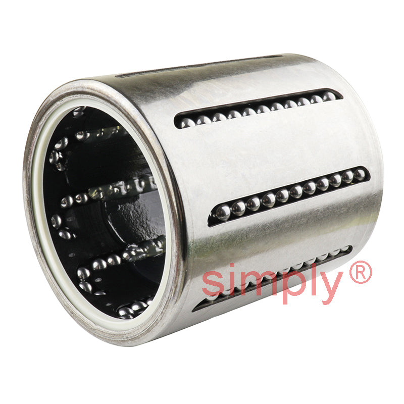 INA KH16PP Relubricatable Closed Linear Ball Bushing Sealed with Contact Seals 16x24x30mm
